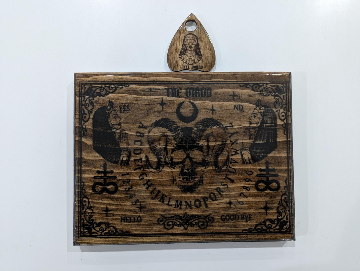 Custom Ouija Spirit Board and Planchette