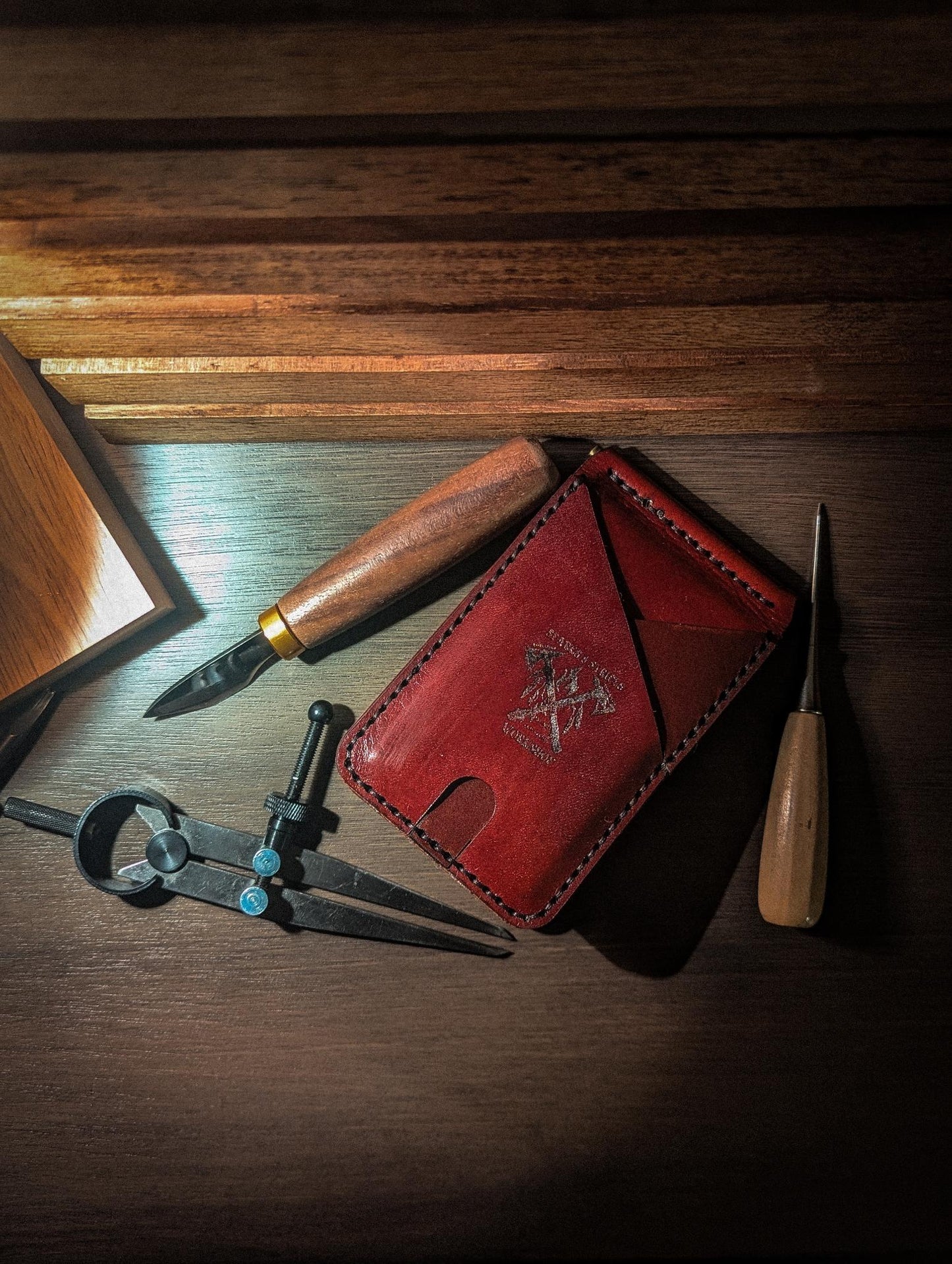 The "Emero" fine Italian leather wallet and money clip